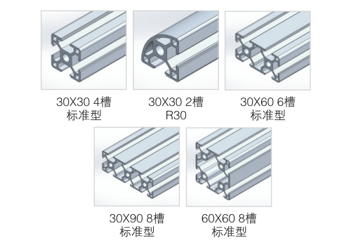 盘锦30型材中心孔φ6.8